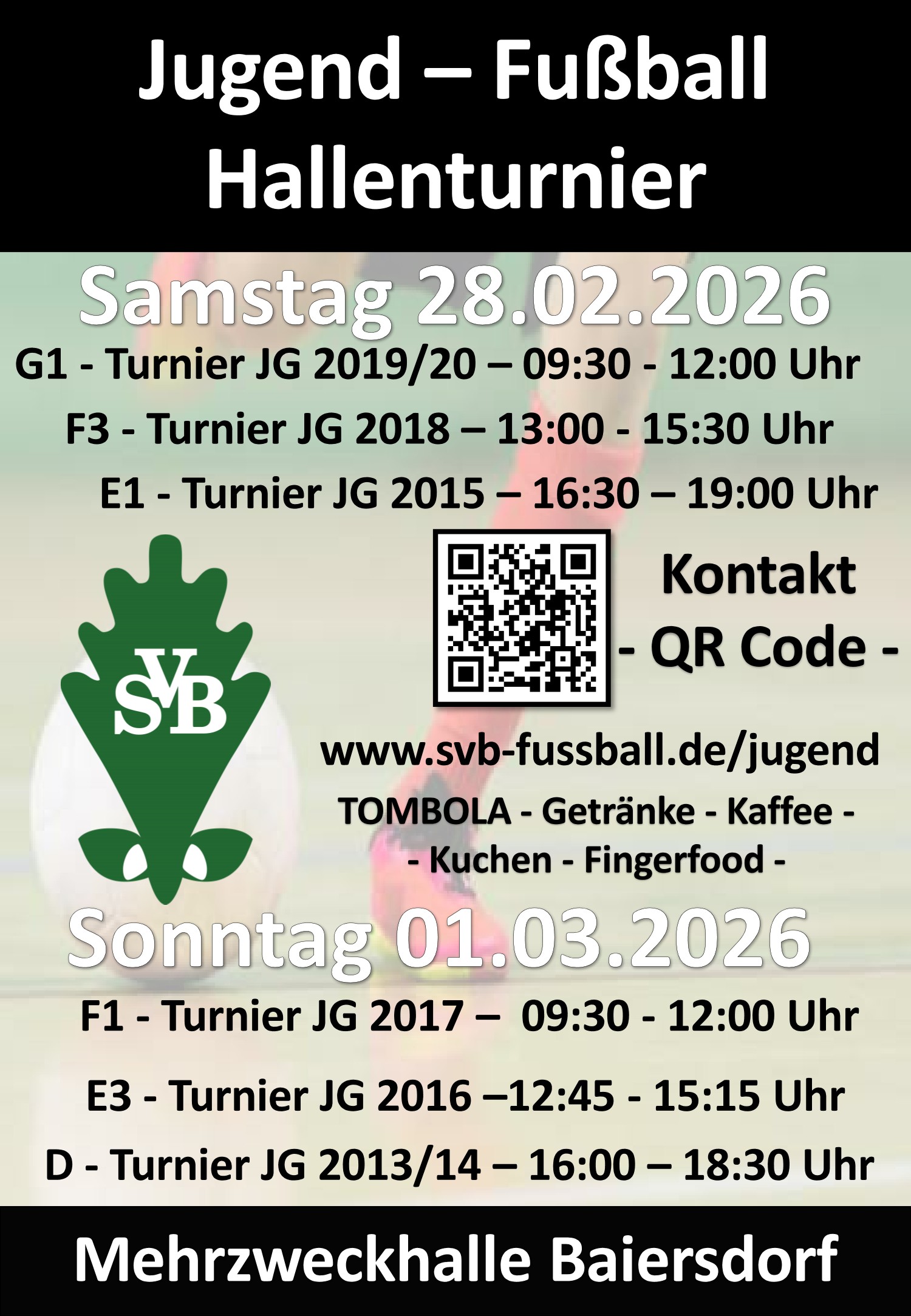 Jugend-Fußball Hallenturnier